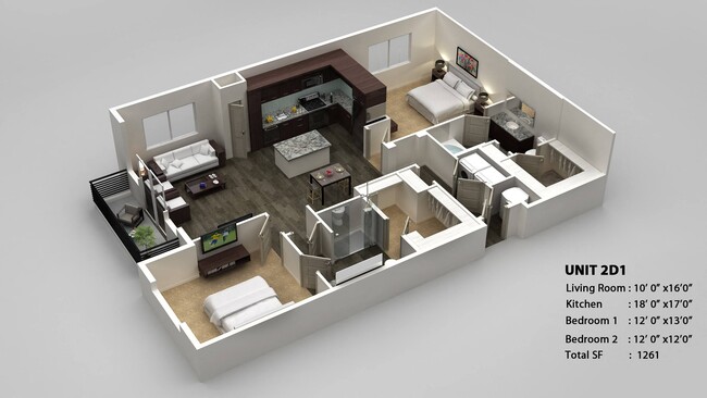 Floorplan - Infinity on Yorktown