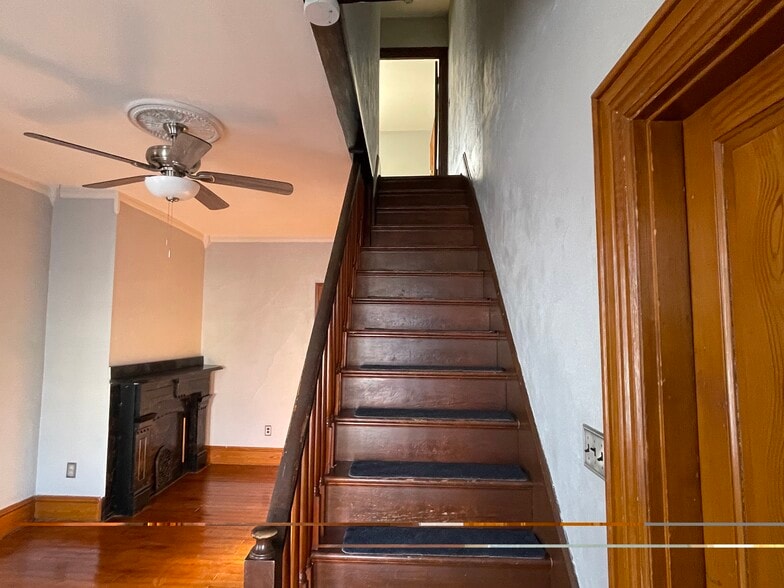Stairway to upstairs - 156 S Broad St