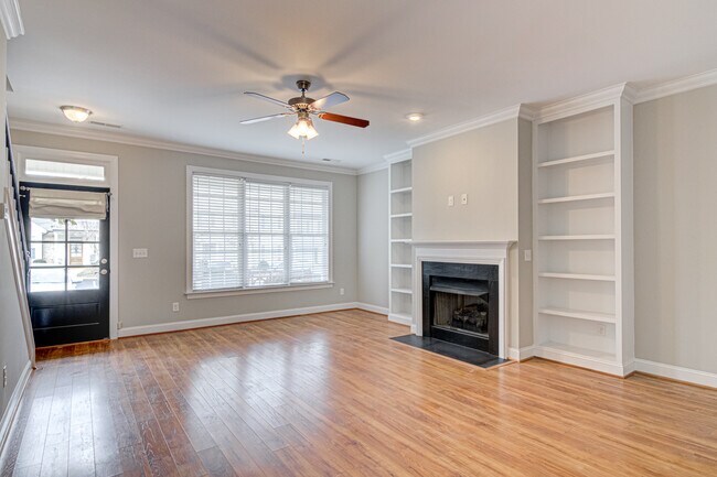 Fireplace Mantle Surround with Shelves - 4 Nandina Dr