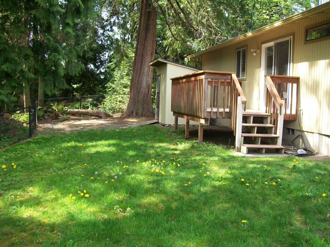 Back deck - 2133 NW Mulholland Blvd