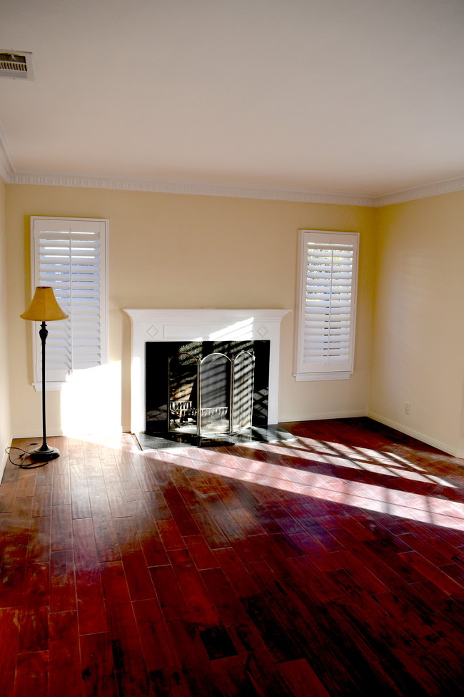 Large Living Room wood and gas fireplace - 6155 W 75th Pl