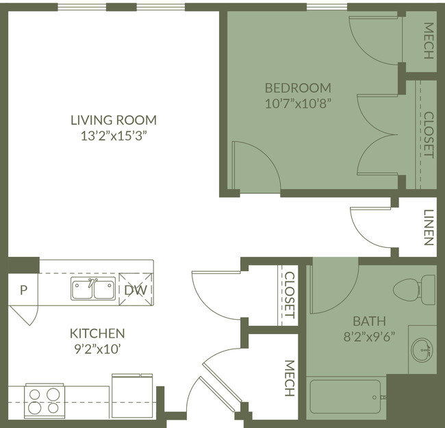 Floorplan - Residences at Maple Glen