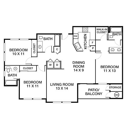 Floorplan - Monterey Grove