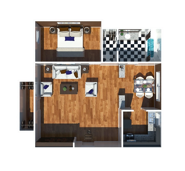 Floorplan - Lindsay 414
