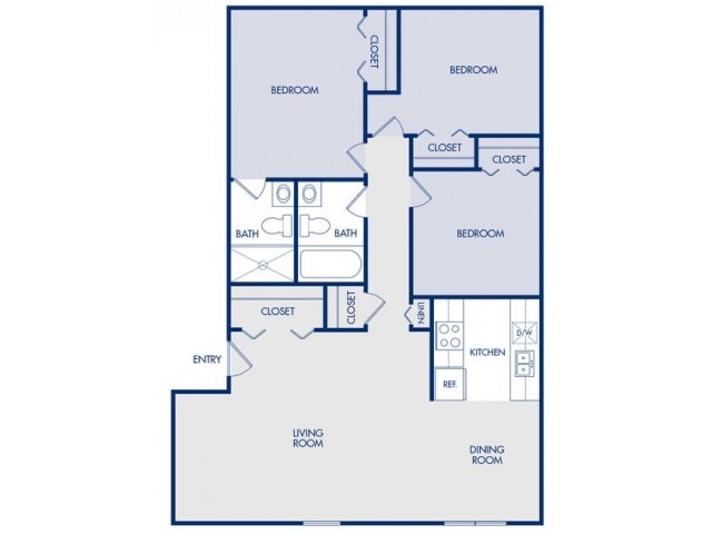 3 Bed 2 Bath - Winding Creek