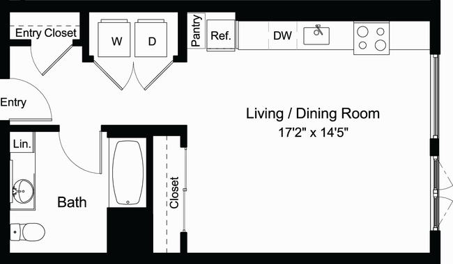 Floorplan - Chloe on Madison