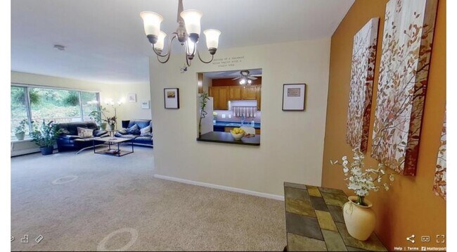 View from entry - 157 Linden Ln