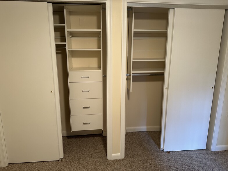 Bedroom closet with built-ins - 1336 Kenyon St NW