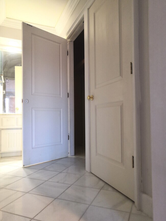 master bedroom closet and washroom - 401 S Grove Ave