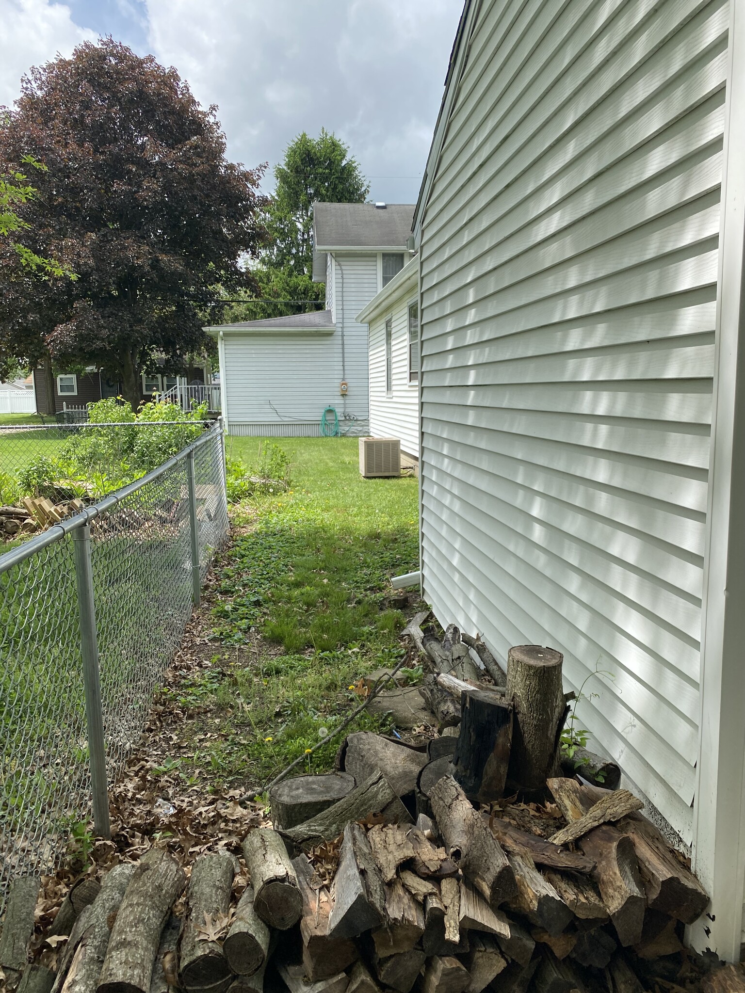 Back yard - 216 Dort Ln NW