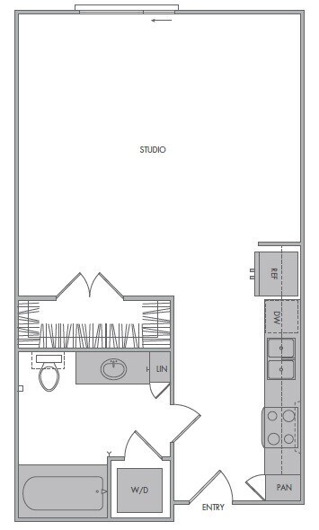 Floorplan - 1000 Grand by Windsor
