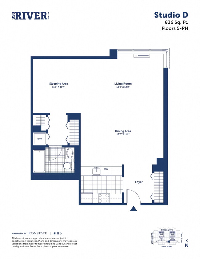 Floorplan - 333 River Street