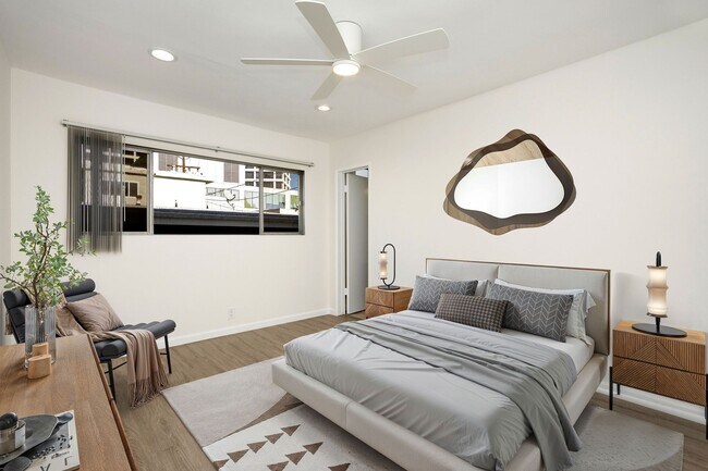 Staged bedroom - Gale Drive Luxury Investments Group LLC