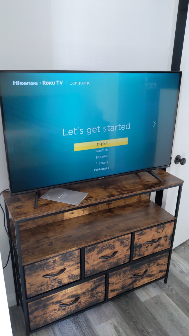 Smart tv in furnished units - 827 10th St