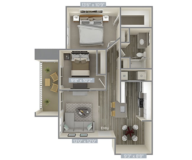 Floorplan - Avalon La Jolla Colony