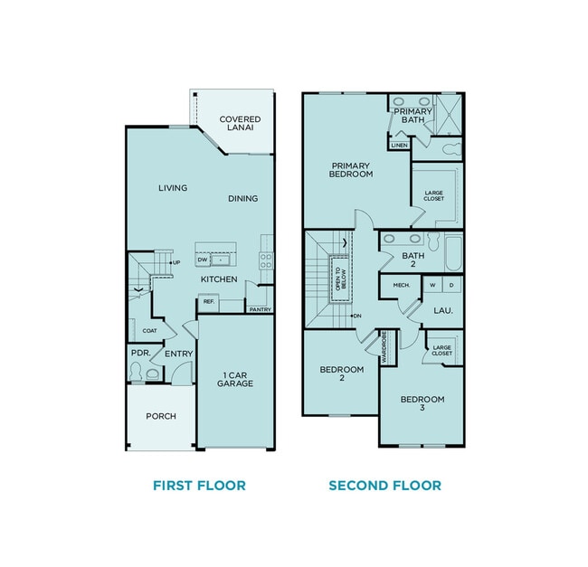 Kayak Floor Plan - 360 Communities at Shearwater