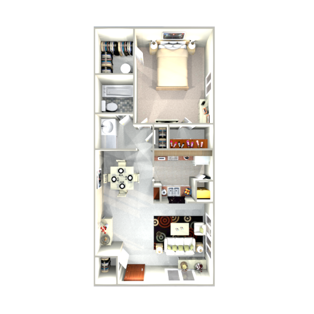 Floorplan - The Lowell at Mueller