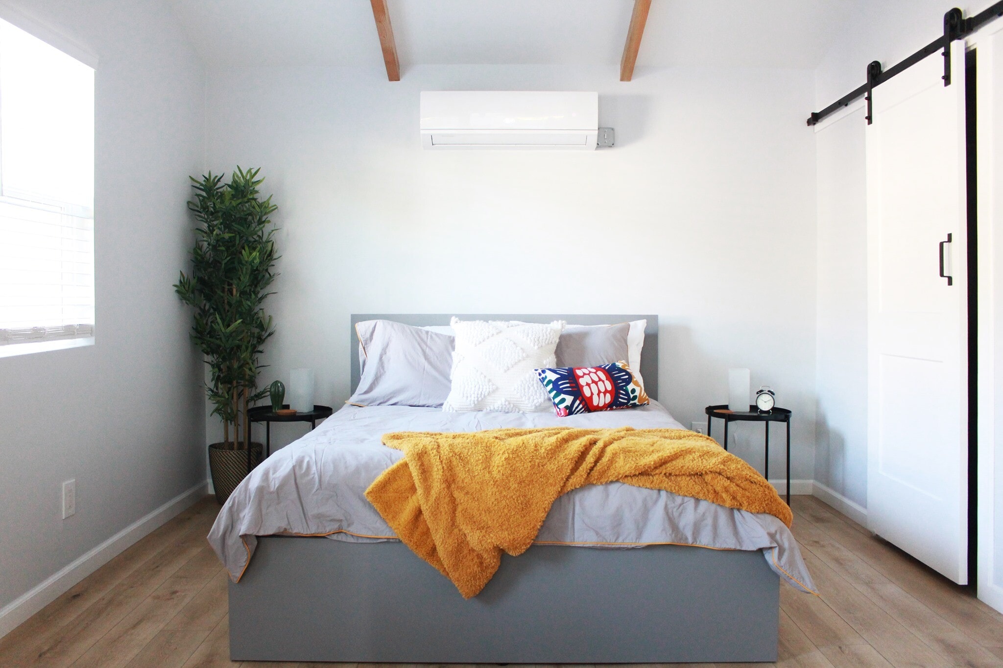 Queen size bed with storage underneath. - 2147 S Orange Dr