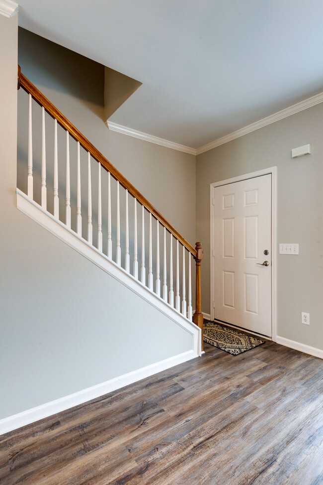 Entry Area and Stairs to Bedrooms and Bath - 1101 Downs Blvd