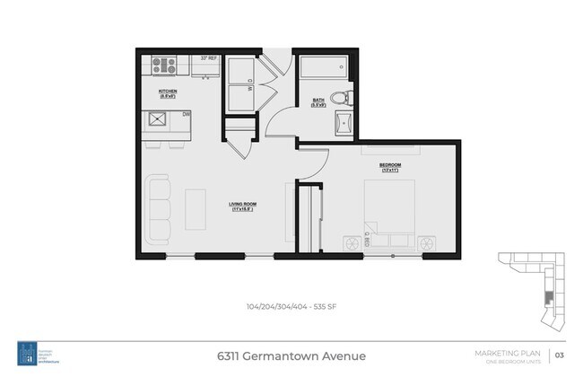 Floorplan - Bickams Lane Flats