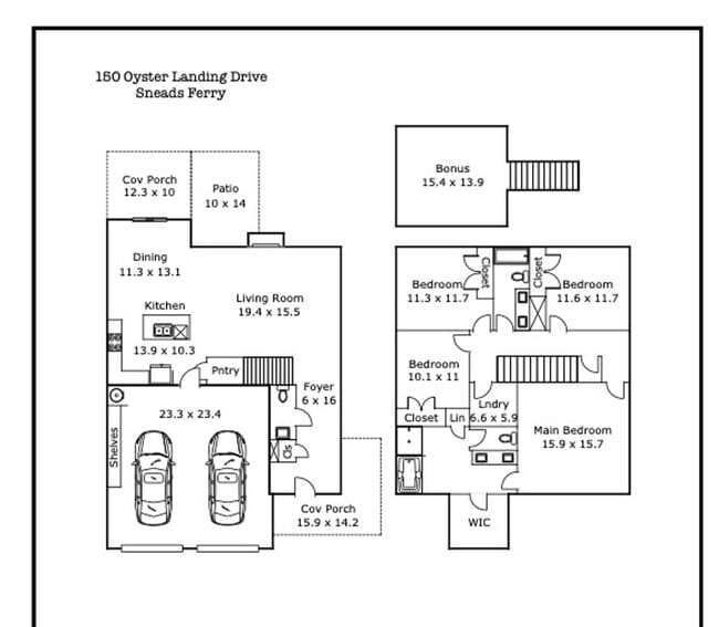 Building Photo - Fenced Yard 4 Bedroom w 3rd Floor Bonus Room!