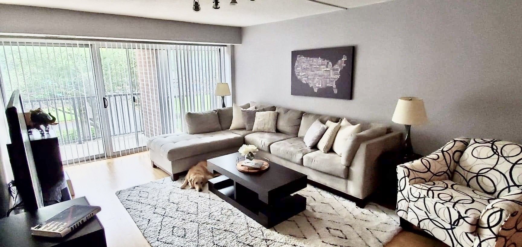 Living Room- Furnished - 1300 Army Navy Dr