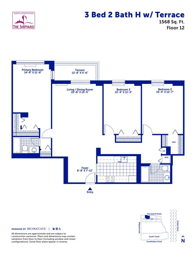 Floorplan - The North Constitution