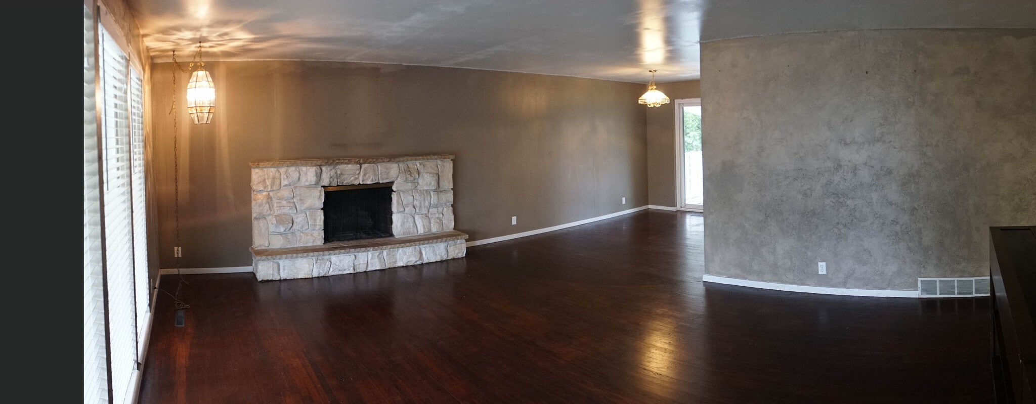 living room - 730 East 2780 North