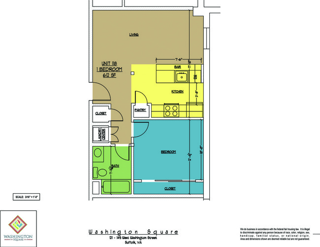 Floorplan - Washington Square