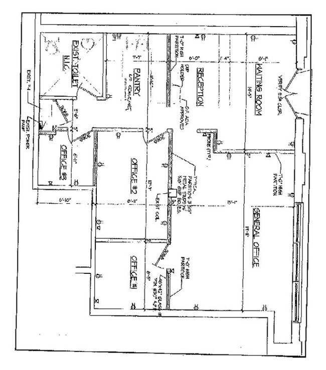 Floor Plan 1B - 1301 W Washington Blvd