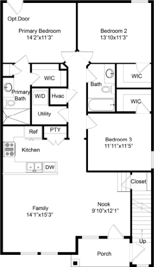 Floorplan - Cottages at Summer Creek