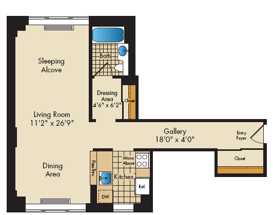 Floorplan - The Sagamore