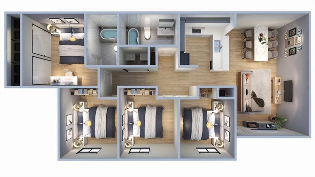 Thunder bird-1182 sqft- view 2.jpg - Summerhill Apartments