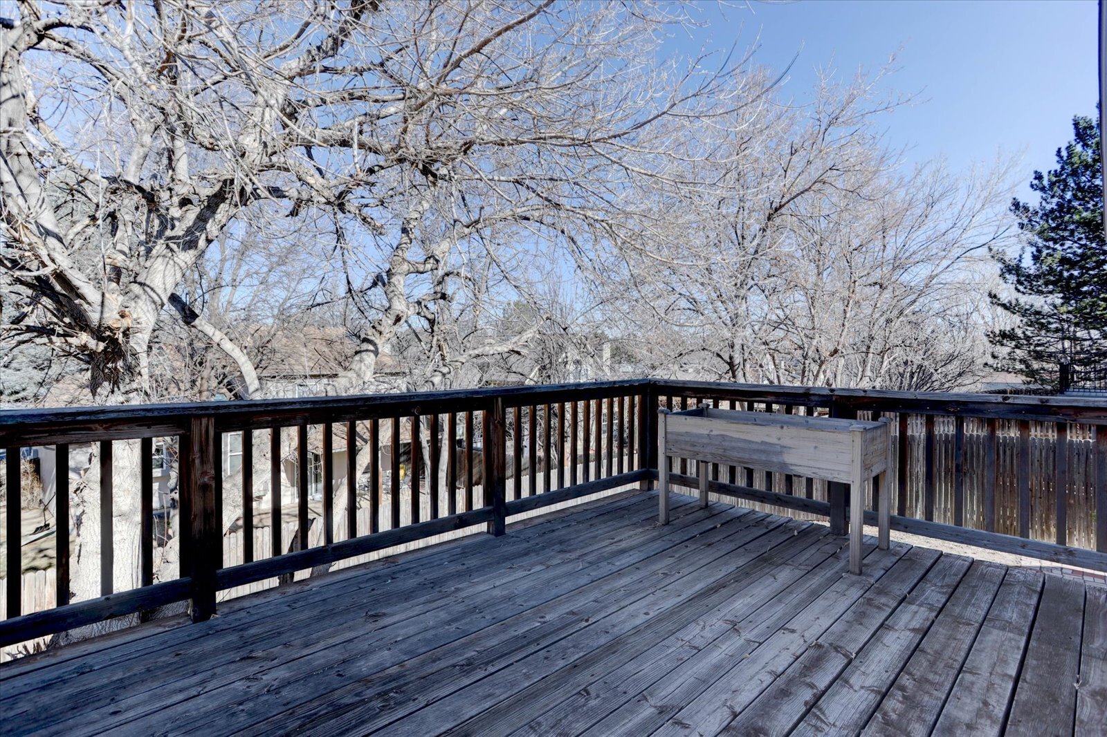 Deck off primary bedroom - 13553 W 65th Pl
