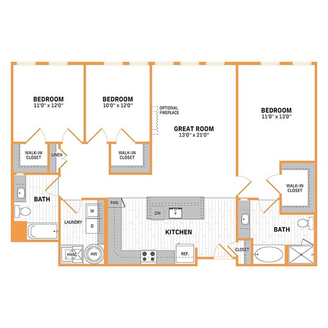 Floorplan - Dorsey Mill