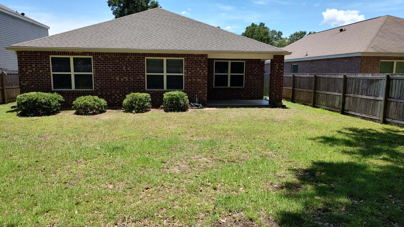 Fenced Back Yard - 3492 Quail Dr