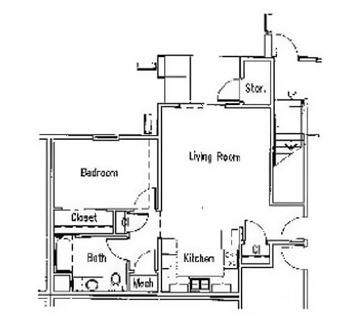 One Bedroom - Shady Creek