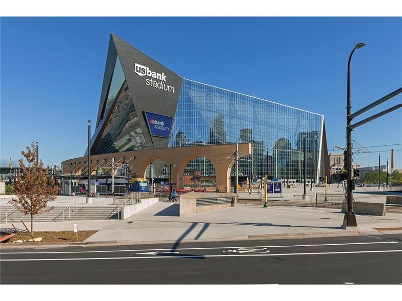 Walk to US Bank Stadium - 607 Washington Ave S