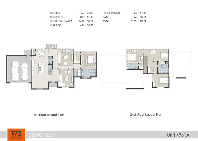 Floorplan - The Oaks at Suncreek Estates