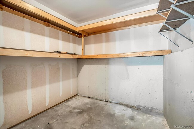 Huge storage closet inside the garage. - 701 Harlan St