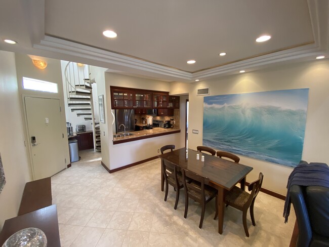 View of dining room and kitchen from living room - 5146 Dorado Dr