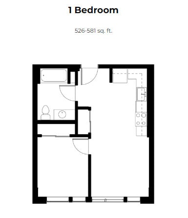 1 Bedroom - Uncle Bob's Place