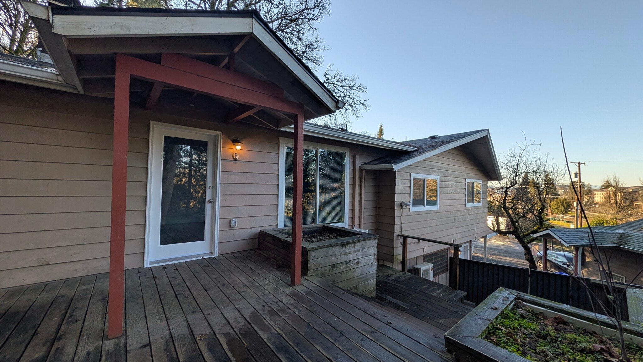 Entry from deck - 2378 E 15th Ave