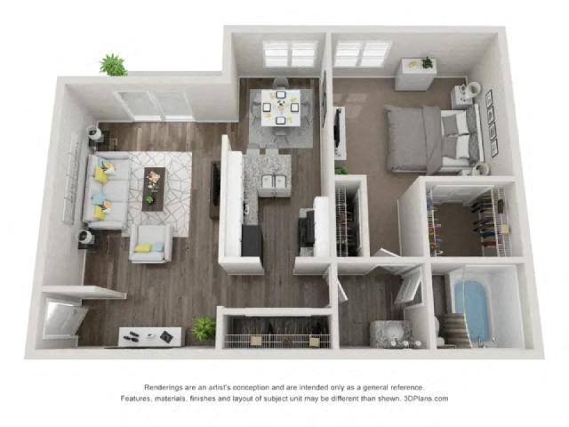 Floorplan - The Life at Harrison Trails