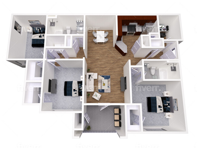 Floorplan - Walden Crossing Apartments