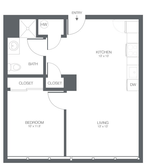 Floorplan - Circle F Lofts