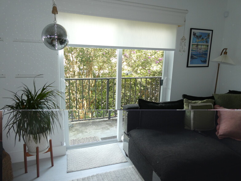 Living area to private balcony - 6709 N Kendall Dr