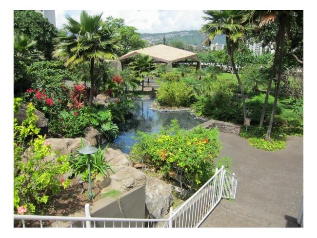 Truly a tropical oasis in the heart of downtown. - 1255 Nuuanu Ave