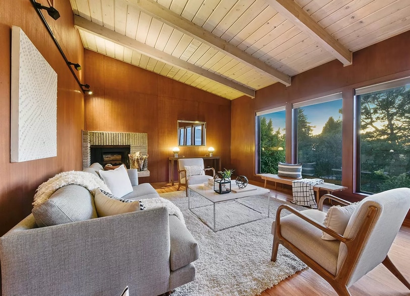 Living Room - 1427 Grizzly Peak Blvd