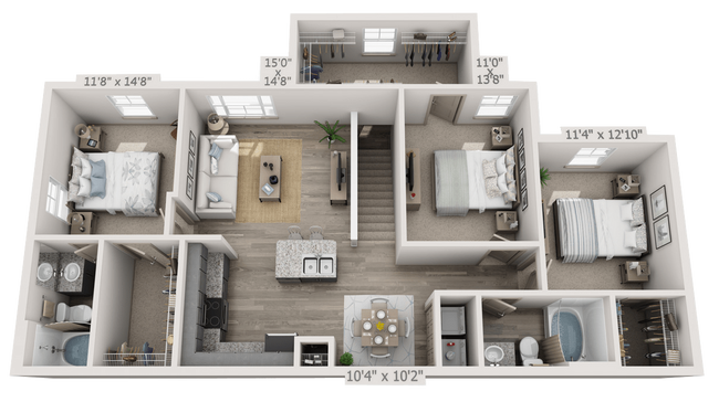 Floorplan - The Sarah by ARIUM